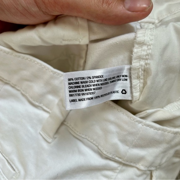 🦋 A New Day White Stretch Shorts Size 12 - Picture 3 of 7